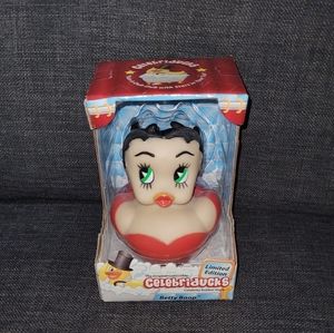 Betty Boop Celebrity rubber duck Limited Edition NEW IN Original packagi…